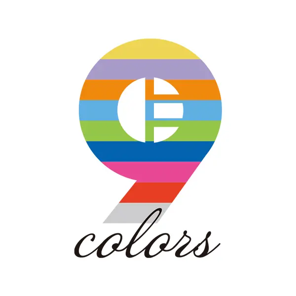 9colors：ロゴ